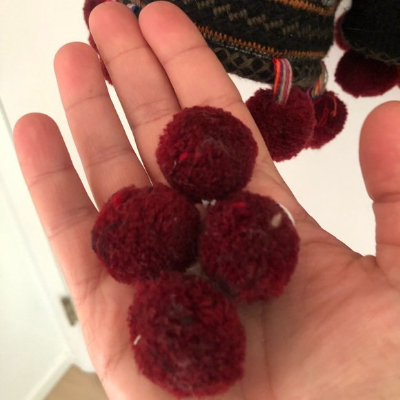 BIYA by Johnny Was Embroidered Zola Pom Pom Kimono Jacket XS (fits sizes 4-8) - Picture 6 of 9